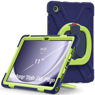 Tech-Protect X-Armor case for Samsung Galaxy Tab A9+ 11&quot; X210 / X215 / X216 - navy blue and green