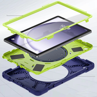 Tech-Protect X-Armor case for Samsung Galaxy Tab A9+ 11&quot; X210 / X215 / X216 - navy blue and green