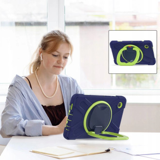 Tech-Protect X-Armor case for Samsung Galaxy Tab A9+ 11&quot; X210 / X215 / X216 - navy blue and green