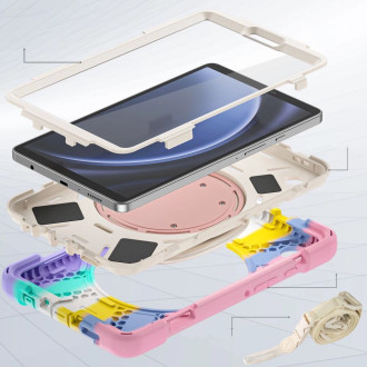Tech-Protect X-Armor case for Samsung Galaxy Tab A9 8.7&quot; X110 / X115 - pink and blue