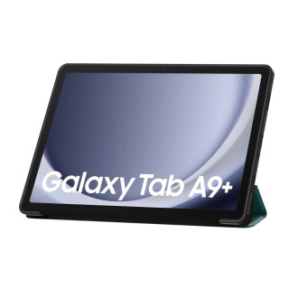 Tech-Protect SmartCase case for Samsung Galaxy Tab A9+ 11&quot; X210 / X215 / X216 - blue with a cat