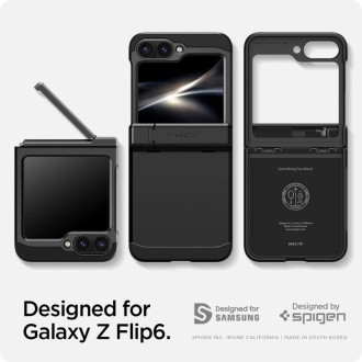 Spigen Tough Armor Pro Case for Samsung Galaxy Z Flip 6 - Black
