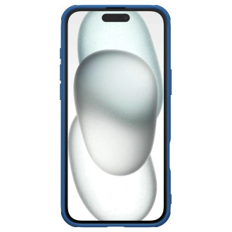 Nillkin Super Frosted Shield Pro case for iPhone 16 - blue
