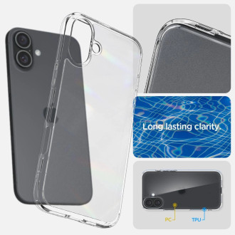 Spigen Ultra Hybrid for iPhone 16 - Clear