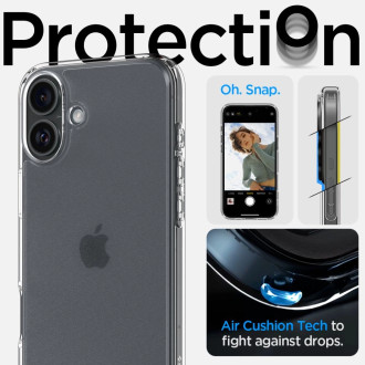 Spigen Ultra Hybrid for iPhone 16 - Clear