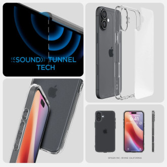 Spigen Ultra Hybrid for iPhone 16 - Clear