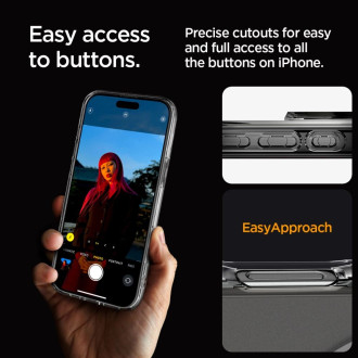 Spigen Ultra Hybrid Mag Case with MagSafe for iPhone 16 Pro - Clear
