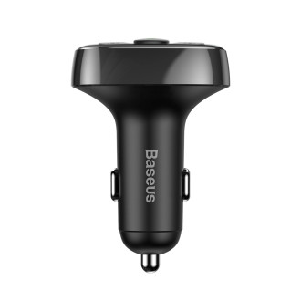Bluetooth vysílač / nabíječka do auta Baseus S-09A (Overseas Edition) - černá