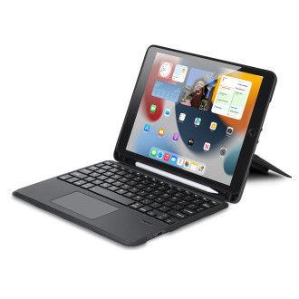 Dux Ducis DK Series Bluetooth Keyboard Case for Apple iPad 7/8/9 10.2&#39;&#39;/iPad Air 3/iPad Pro 10.5&#39;&#39; (2017) - Black