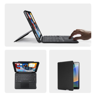 Dux Ducis DK Series Bluetooth Keyboard Case for Apple iPad 7/8/9 10.2&#39;&#39;/iPad Air 3/iPad Pro 10.5&#39;&#39; (2017) - Black