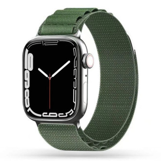 Tech-Protect Nylon Pro Strap for Apple Watch 4 / 5 / 6 / 7 / 8 / 9 / SE (38 / 40 / 41 mm) - Green