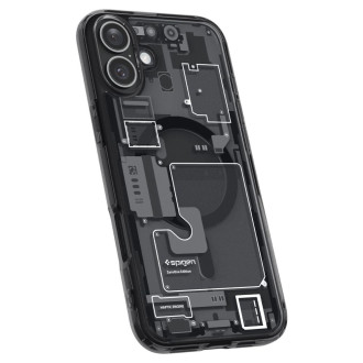 Spigen Ultra Hybrid MagSafe Zero One for iPhone 16 - Dark Gray