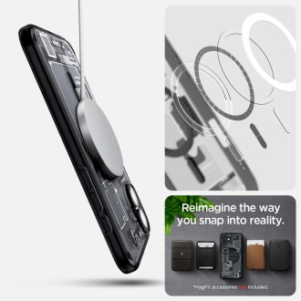 Spigen Ultra Hybrid MagSafe Zero One for iPhone 16 - Dark Gray