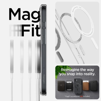 Spigen Ultra Hybrid MagSafe Carbon Fiber for iPhone 16 - Dark Gray