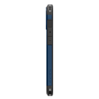 Spigen Tough Armor MagSafe case with stand for iPhone 16 - blue