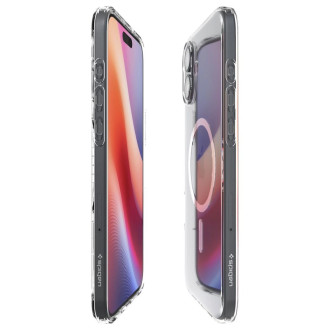Spigen Liquid Crystal Mag Case with MagSafe for iPhone 16 - Clear