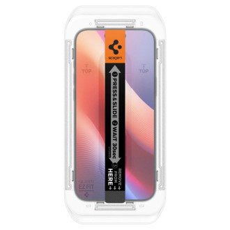 Spigen Glas.tR EZ Fit tempered glass for iPhone 16 Pro - 2 pcs.