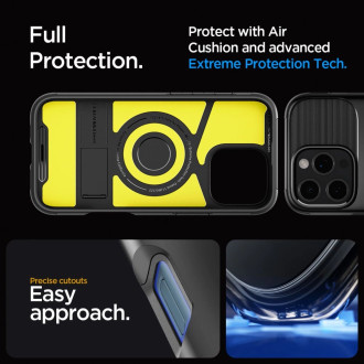 Spigen Slim Armor MagSafe iPhone 16 Pro Case - Black