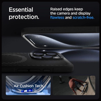 Spigen Core Armor Mag Case with MagSafe for iPhone 16 Pro - Matte Black