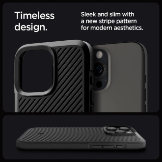 Spigen Core Armor iPhone 16 Pro Case - Matte Black