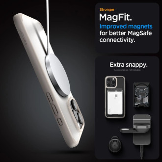 Spigen Ultra Hybrid Mag case with MagSafe for iPhone 16 Pro - titanium