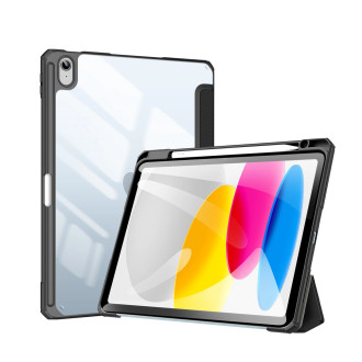 Dux Ducis Toby case for iPad 10.9´´ 2022 (10 gen.) cover with space for Apple Pencil stylus smart cover stand black
