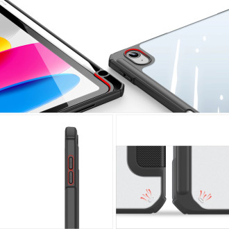 Dux Ducis Toby case for iPad 10.9´´ 2022 (10 gen.) cover with space for Apple Pencil stylus smart cover stand black