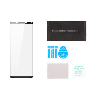 Dux Ducis 10D Tempered Glass Tempered Glass For Sony Xperia 1 V 9H With Black Frame