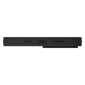 3mk Silicone Case for iPhone 12 Pro Max - black