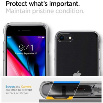Spigen Liquid Crystal Case for iPhone 7 / 8 / SE 2020 / 2022 - Transparent