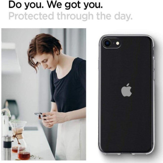 Spigen Liquid Crystal Case for iPhone 7 / 8 / SE 2020 / 2022 - Transparent