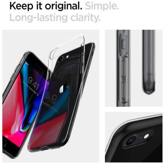 Spigen Liquid Crystal Case for iPhone 7 / 8 / SE 2020 / 2022 - Transparent