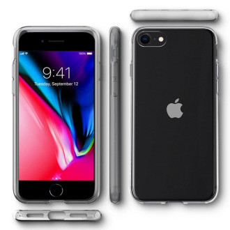 Spigen Liquid Crystal Case for iPhone 7 / 8 / SE 2020 / 2022 - Transparent