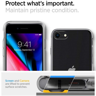 Spigen Liquid Crystal Case for iPhone 7 / 8 / SE 2020 / 2022 - Transparent