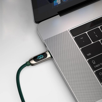Baseus CATSK-B06 USB-C - USB-C PD cable 100W 5A 480Mb/s 1m - green
