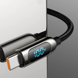 Baseus CATSK-B06 USB-C - USB-C PD cable 100W 5A 480Mb/s 1m - green