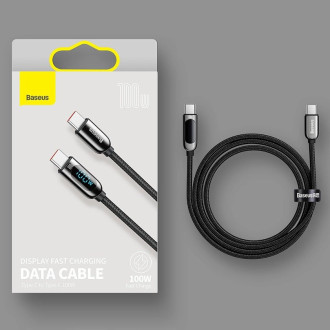 Baseus CATSK-B06 USB-C - USB-C PD cable 100W 5A 480Mb/s 1m - green