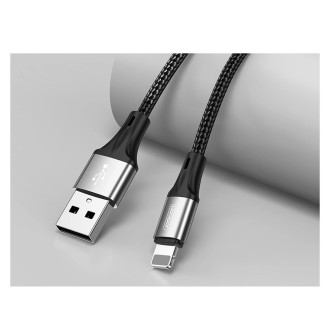 Joyroom S-0230N1 USB-A / Lightning 3A cable 0.2m - black