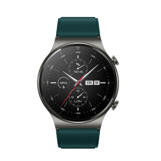 Strap One Silicone Wristband Strap Wristband Bracelet for Huawei Watch GT 2 Pro Green