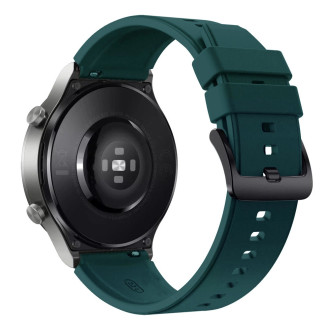 Strap One Silicone Wristband Strap Wristband Bracelet for Huawei Watch GT 2 Pro Green