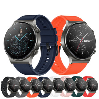 Strap One Silicone Wristband Strap Wristband Bracelet for Huawei Watch GT 2 Pro Green