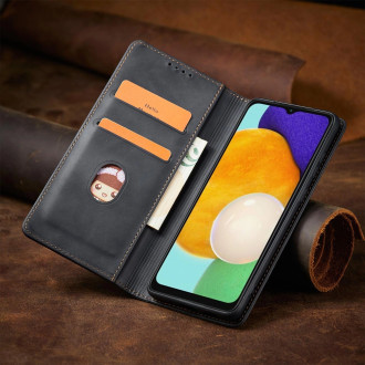 Magnet Fancy Case Case For Samsung Galaxy A13 5G Pouch Wallet Card Holder Black