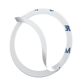 Baseus Halo Series magnetic ring (2 pcs/package) silver (PCCH000012)