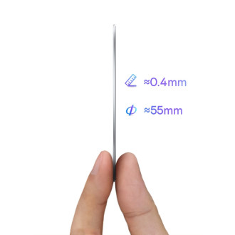 Baseus Halo Series magnetic ring (2 pcs/package) silver (PCCH000012)