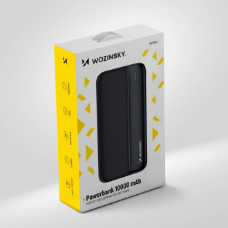 Wozinsky powerbank Li-Po 10000mAh 2 x USB black (WPBBK1)