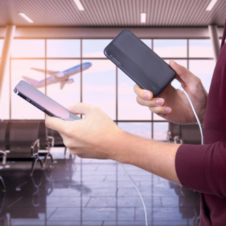 Wozinsky powerbank Li-Po 10000mAh 2 x USB black (WPBBK1)