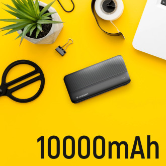 Wozinsky powerbank Li-Po 10000mAh 2 x USB black (WPBBK1)