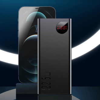 Baseus Adaman Metal power bank with fast charging 10000mAh 22.5W (Overseas Edition 2021) black