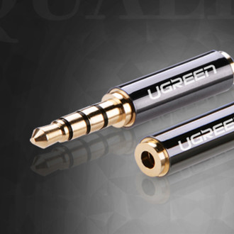 Ugreen audio adapter jack 3.5mm male to jack 2.5mm female black (20502)