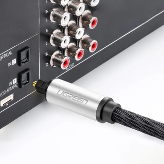 Ugreen AV108 10541 optical Toslink/SPDIF cable 3m - gray
